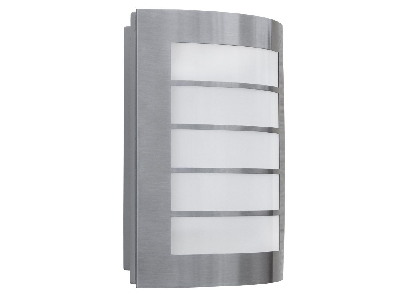 In acciaio inox LED MURO ESTERNO LAMPADA ip44 H 26,5 cm illuminazione Facciata continua Lampada vie