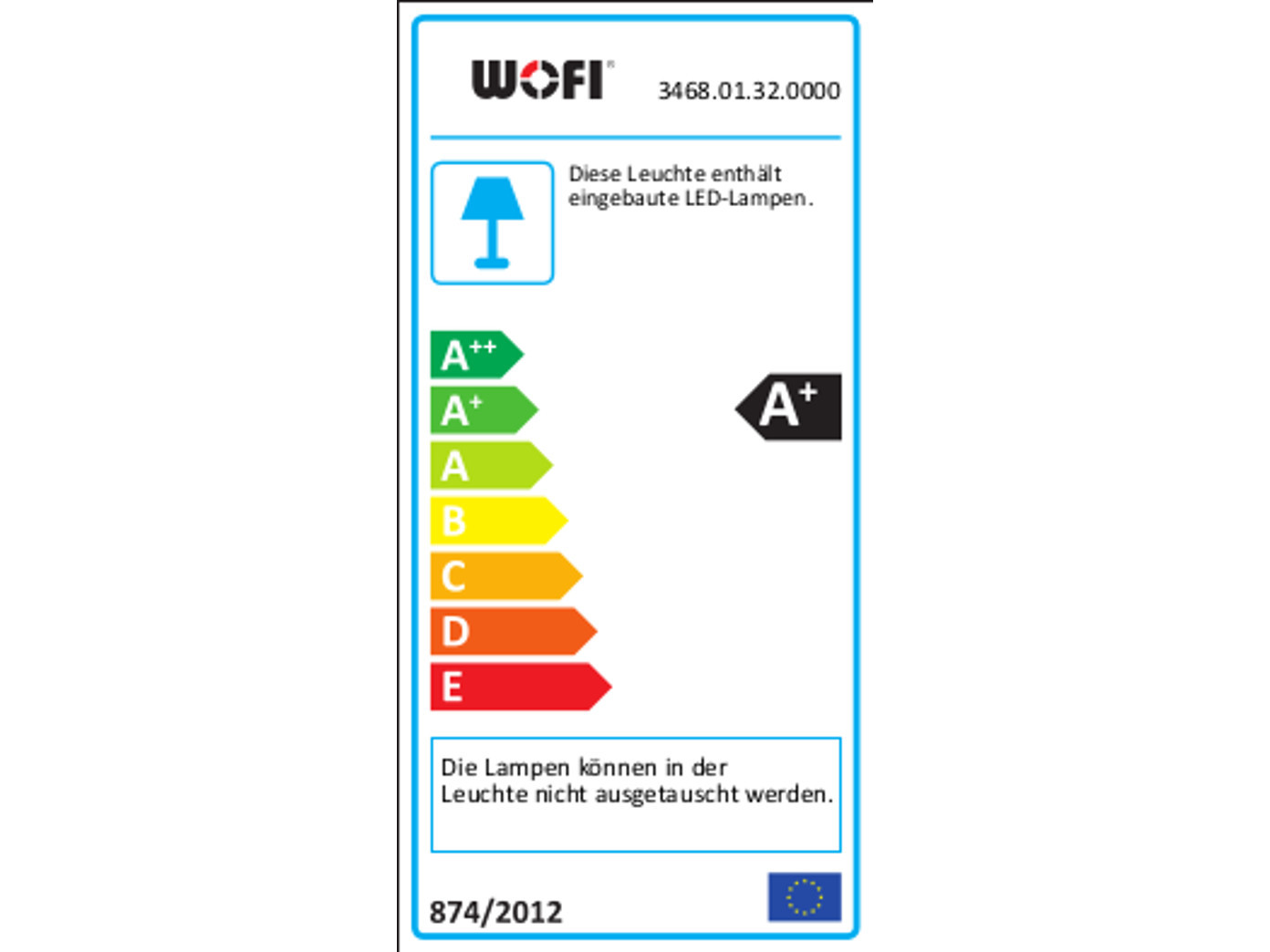 Stehlampe Wofi-Leuchten LED Leselampe mit Dimmer Farbtemperatur einstellbar