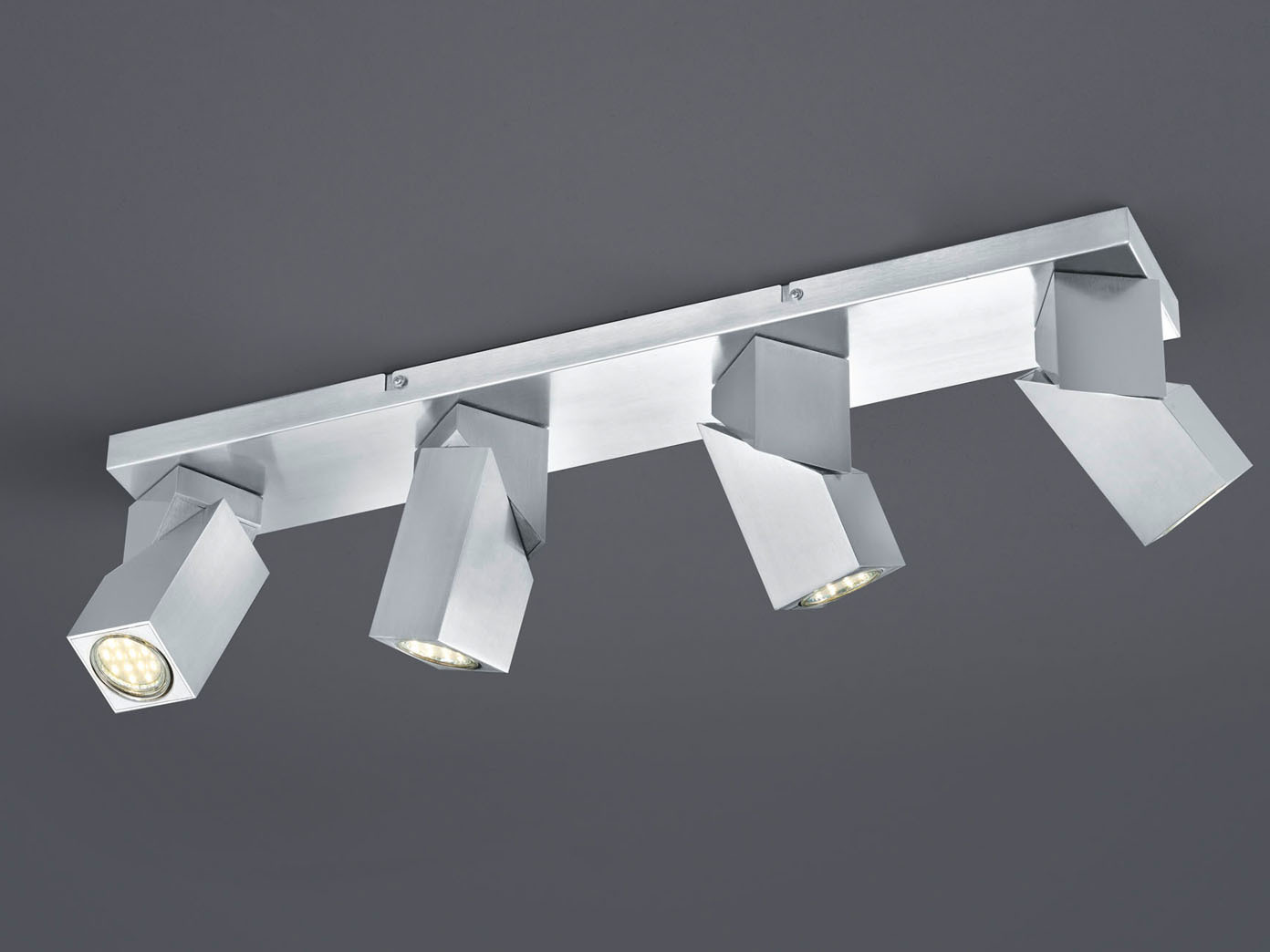 Deckenbeleuchtung modern Spots schwenkbar Trio Deckenstrahler 3 flammig