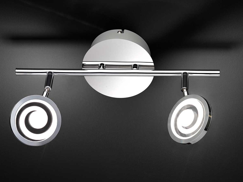 LED-Deckenstrahler Chrom, Spots schwenkbar, Wofi-Leuchten | eBay