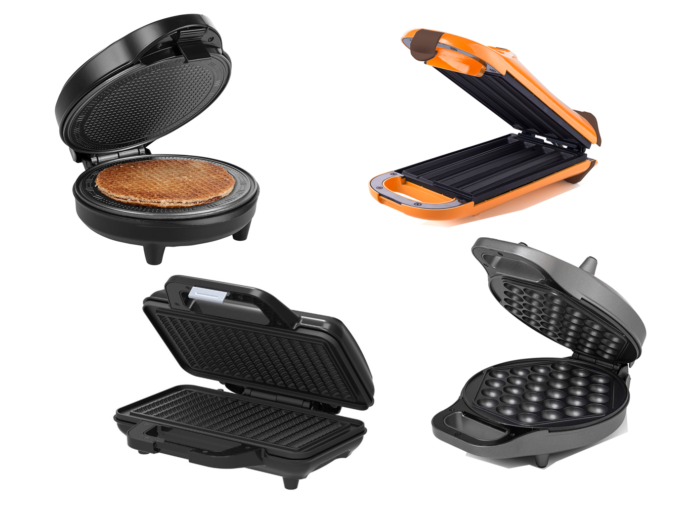 Original Churros BUBBLE WAFFLE IRON SQUIRREL Machine Waffle Fries Maker