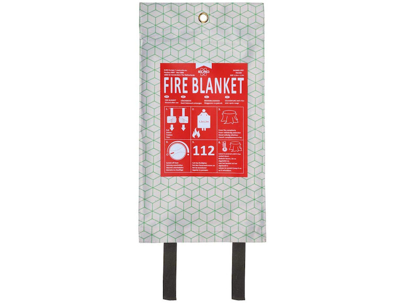 Design Löschdecke 120x120cm - Feuerschutzdecke für Haus Küche Herd ...