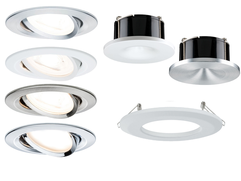 LED Einbau Deckenleuchte Deckenstrahler GU10 dimmbar 230V ohne Trafo