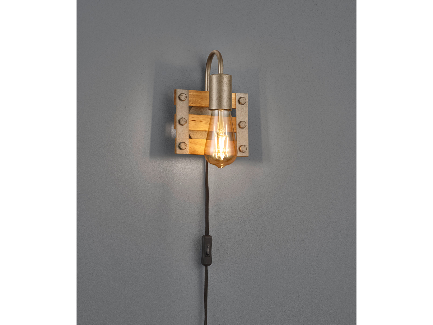 lichten Zee Marxisme Coole Jugendzimmer Holz Deckenlampen Nachttischlampen mit Kabel für  Wandmontage | eBay