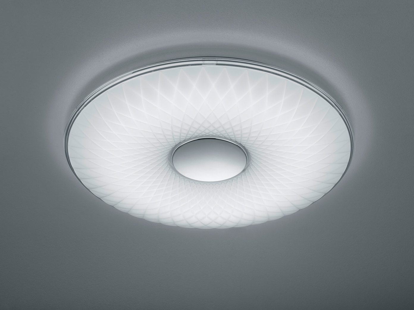 Flache Led Lampe Flache LED Deckenlampen für große Räume Tageslichtlampe Büro, runde