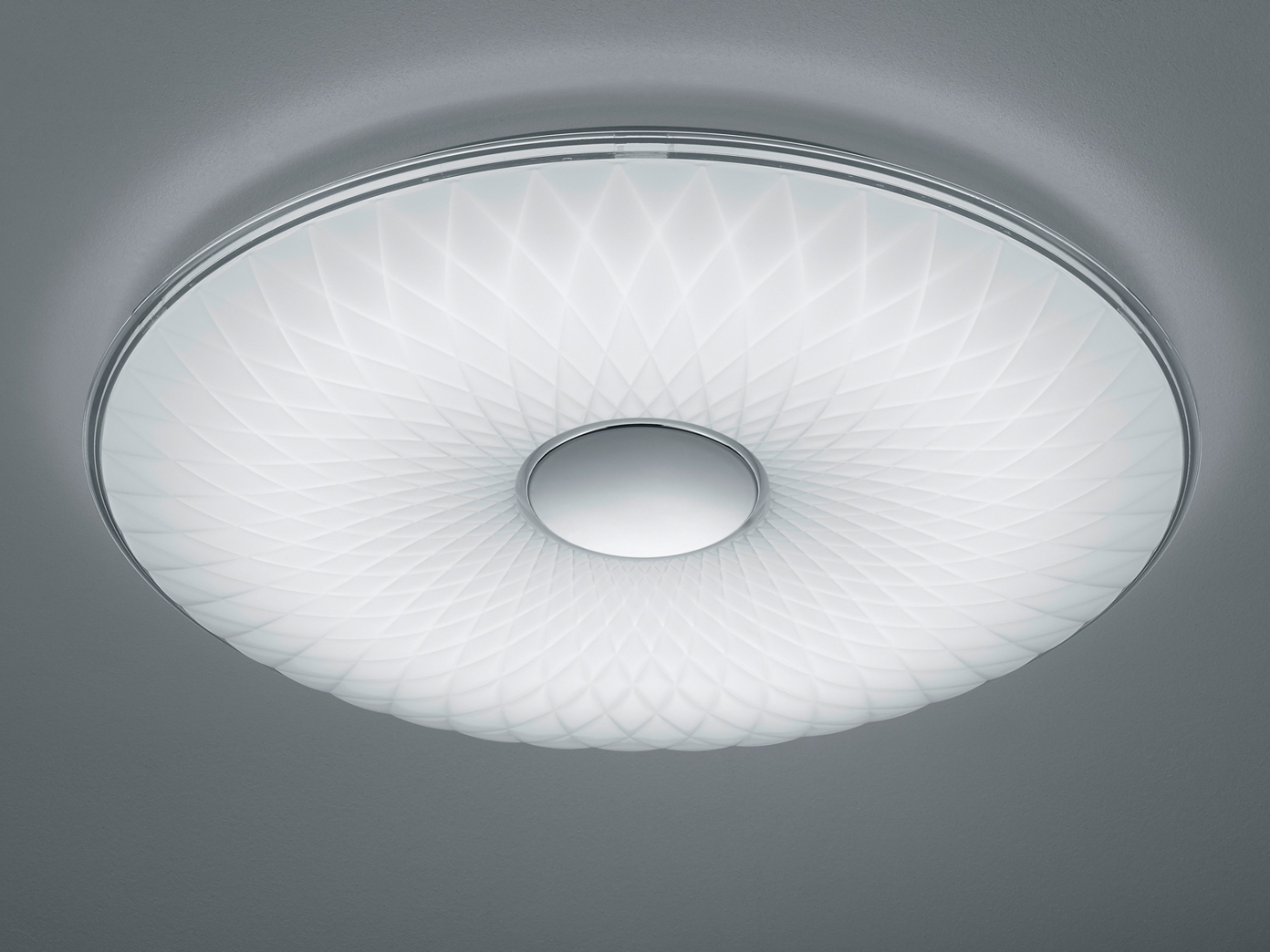 Flache Led Lampe Flache LED Deckenlampen für große Räume Tageslichtlampe Büro, runde