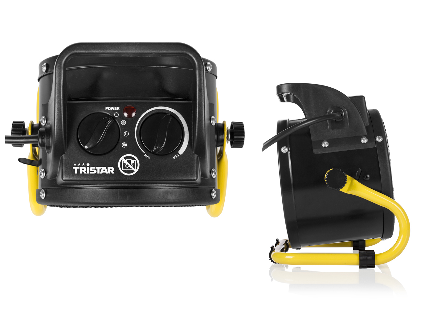 LEISER INDUSTRIEHEIZLÜFTER FÜR Garage Baustellenheizung Elektro