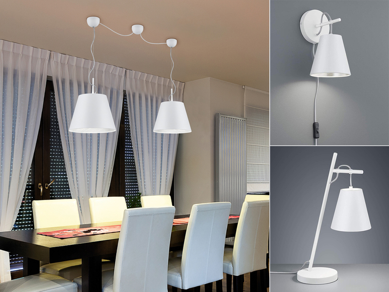 Designer Lampen mit Schirm für über Esstischlampen Nachtischlampen mit