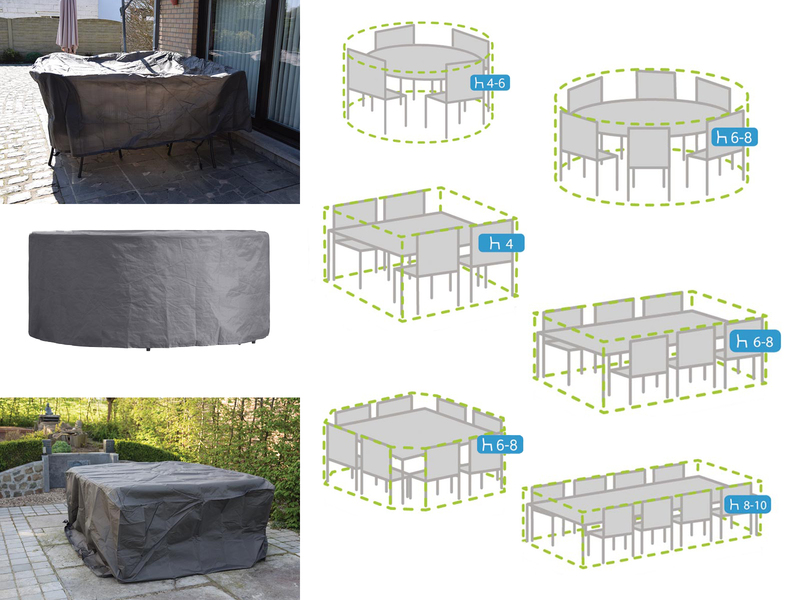 Lounge Abdeckungen für Terrassen Gartenmöbel UV-beständige Outdoor
