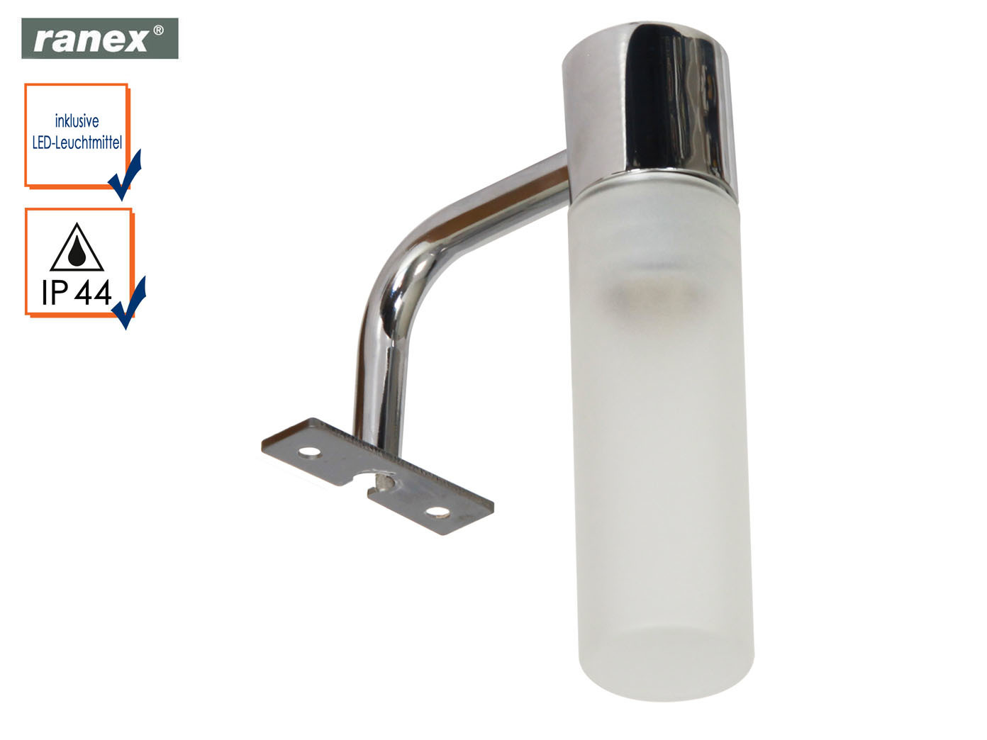 Lampe fürs Bad Spiegelleuchte Design klassich, Lampenschirm Glas ... Lampe fürs Bad Spiegelleuchte Design klassich, Lampenschirm Glas ...