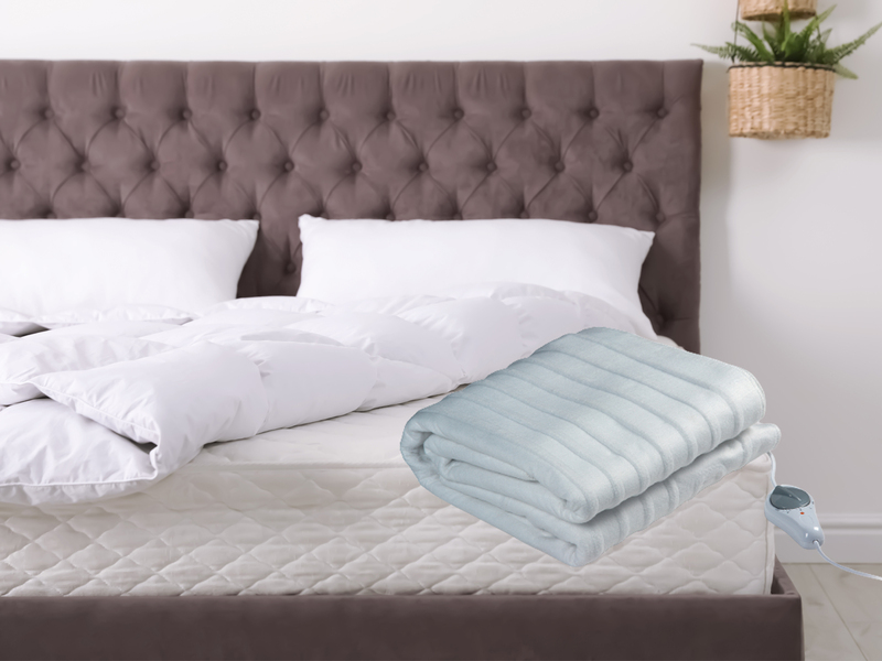 Domo elektr. Heizdecke 150 x 70 cm, 3 Stufen, 45-55 Watt, Hitzeschutz